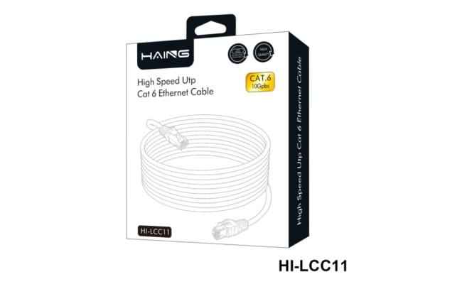 Haing Hi LCC11 0.5 meter Cat 6 26 Awg 10/100/1000 1 Gbps Ethernet Cable 0.5 meter