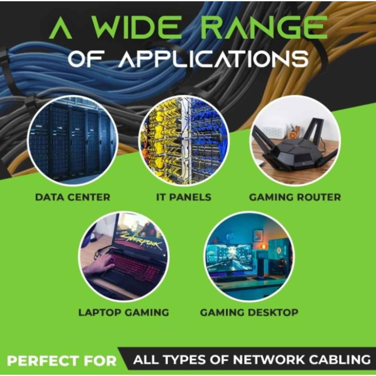 HAING HI-LCB06-40m Cat6 26 AWG 10/100/1000 1 Gbps Ethernet Cable 40M HAING HI-LCB06-40m Cat6 26 AWG 10/100/1000 1 Gbps Ethernet Cable 40M