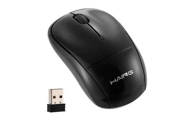 Haing Hi M12 2.4g Wireless Mouse With Batteries