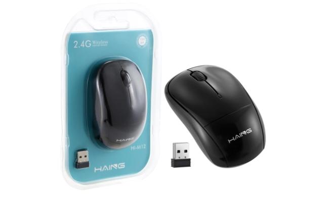 Haing Hi M12 2.4g Wireless Mouse With Batteries