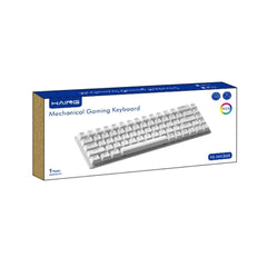 HAING HI-MKB68-BK Mechanical Wired Gaming Keyboard -White