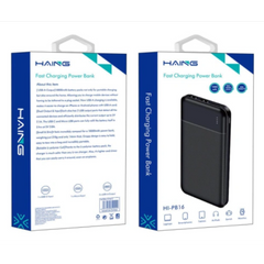 HAING HI-PB16 Fast Charging Power Bank 10000mAh -Black