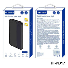 HAING HI-PB17-B Fast Charging Power Bank 10000mAh 22.5W -Black