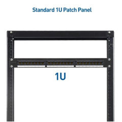 HAING HI-PTP01 24 ports Cat5E & Cat6 Utp Ethernet Cable Rack