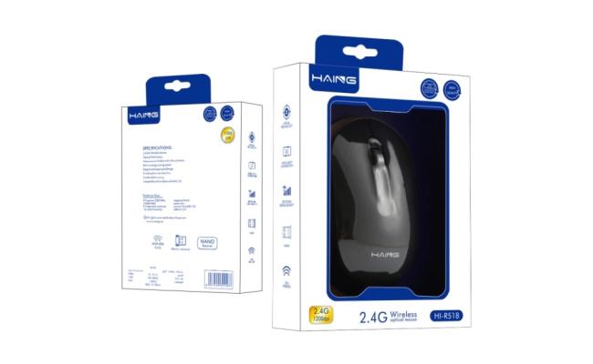 Haing Hi R518 2.4g Wireless Optical Mouse 1200 Dpi Haing Hi R518 2.4g Wireless Optical Mouse 1200 Dpi