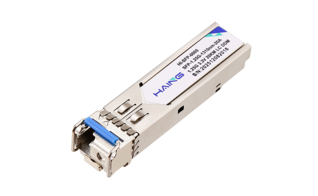 Haing Hi SFP 0005a SFP 1.25g Single Mode Single Fiber Module 20km with wireless with cables
