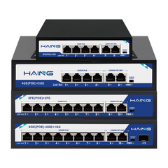 HAING HI-SW0402K 4 Port 10/100/1000 Gigabit POE Switch