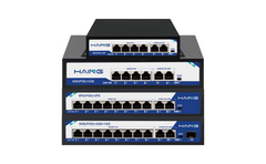 Haing Hi SW0402K 4 Port 10/100/1000 Gigabit PoE Switch, network switch