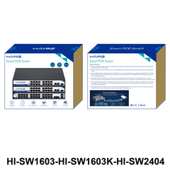 HAING HI-SW1603K 10/100/1000 Gigabit 16 Port Smart POE Switch