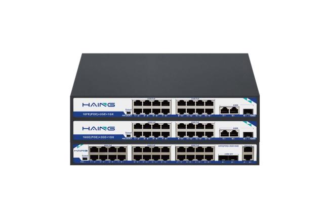 Haing Hi SW2404 10/100 24 Port Smart PoE Switch, network switch