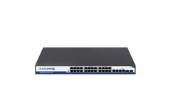 Haing Hi SW2406K 10/100/1000 Gigabit 24 Port Smart PoE Switch with 2 Port SFP with network switch