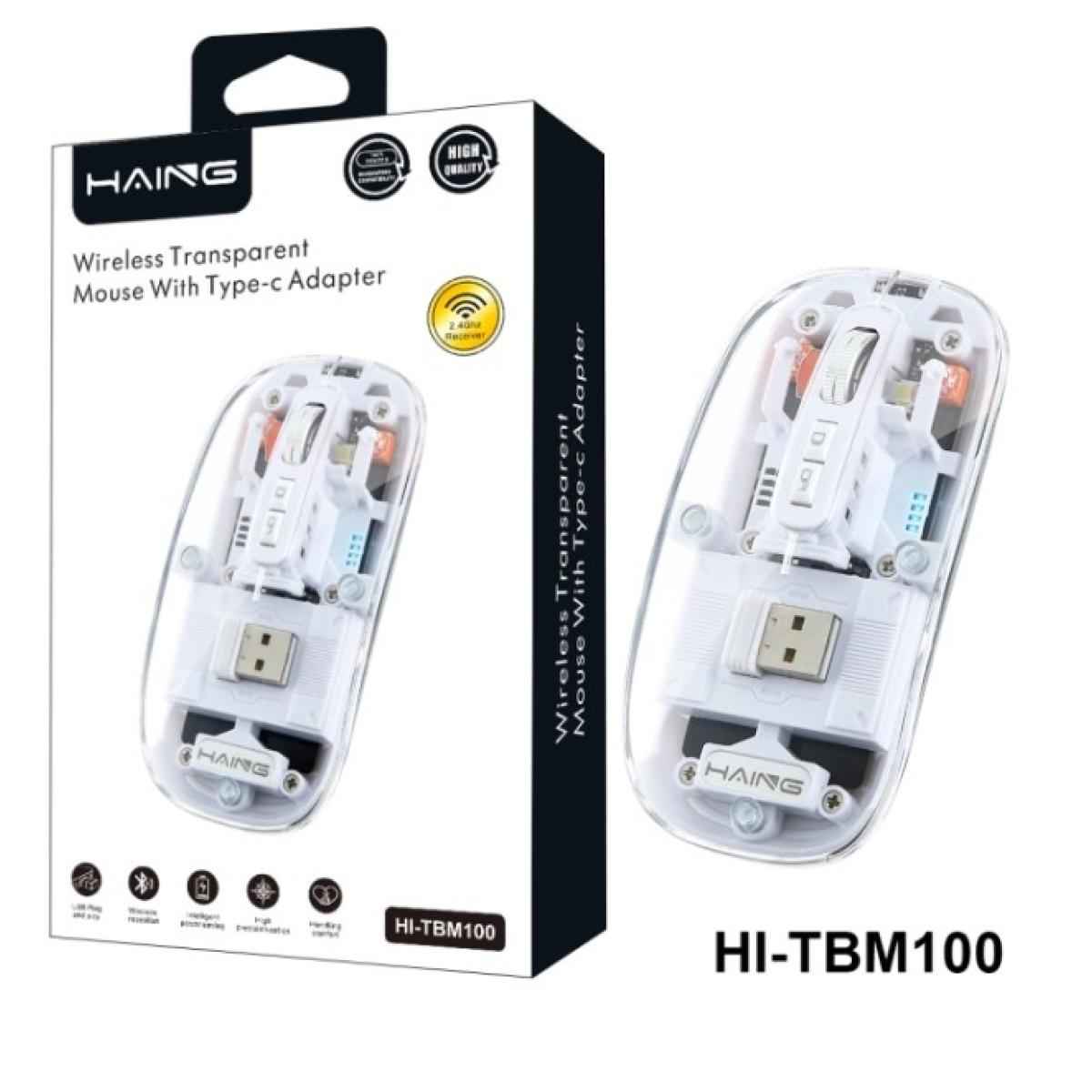 HAING HI-TBM100 Bluetooth & Wireless 2.4G Mouse HAING HI-TBM100 Bluetooth & Wireless 2.4G Mouse