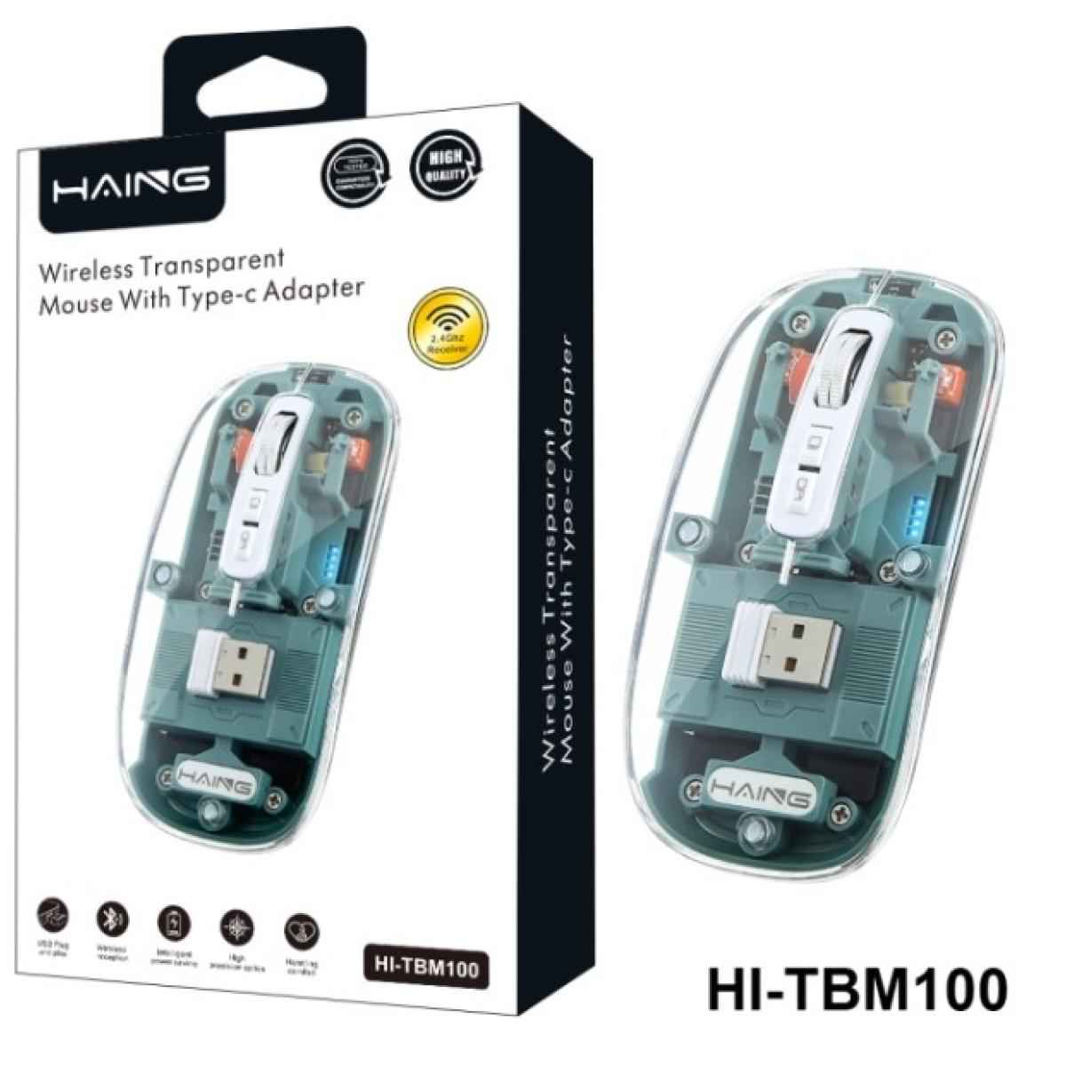 HAING HI - TBM100 Bluetooth & Wireless 2.4G Mouse