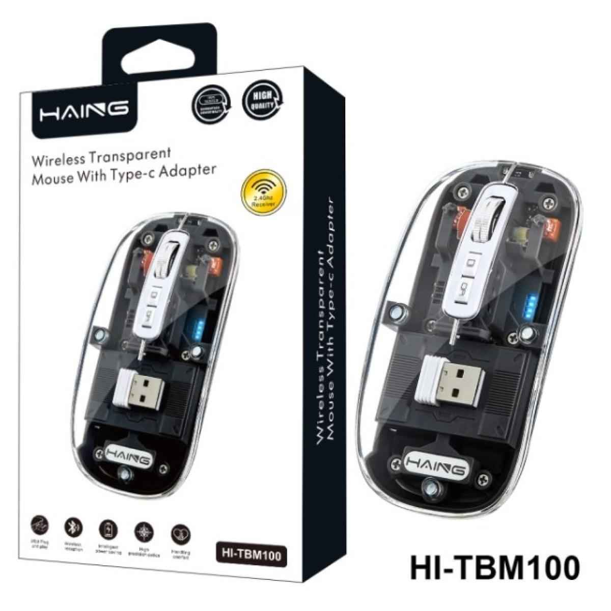 HAING HI-TBM100 Bluetooth & Wireless 2.4G Mouse HAING HI-TBM100 Bluetooth & Wireless 2.4G Mouse