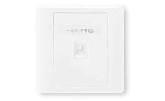 Haing Hi WP01 RJ45 Single Port Faceplate 8.6x8.6cm, networking