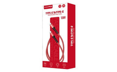 Haing Hi042cc Type C To Type C 20w Metal Braided Data Cable 1.2m