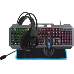 HAING HI402 - KMM 4 in 1 Wired Gaming kit Combo, gaming keyboard