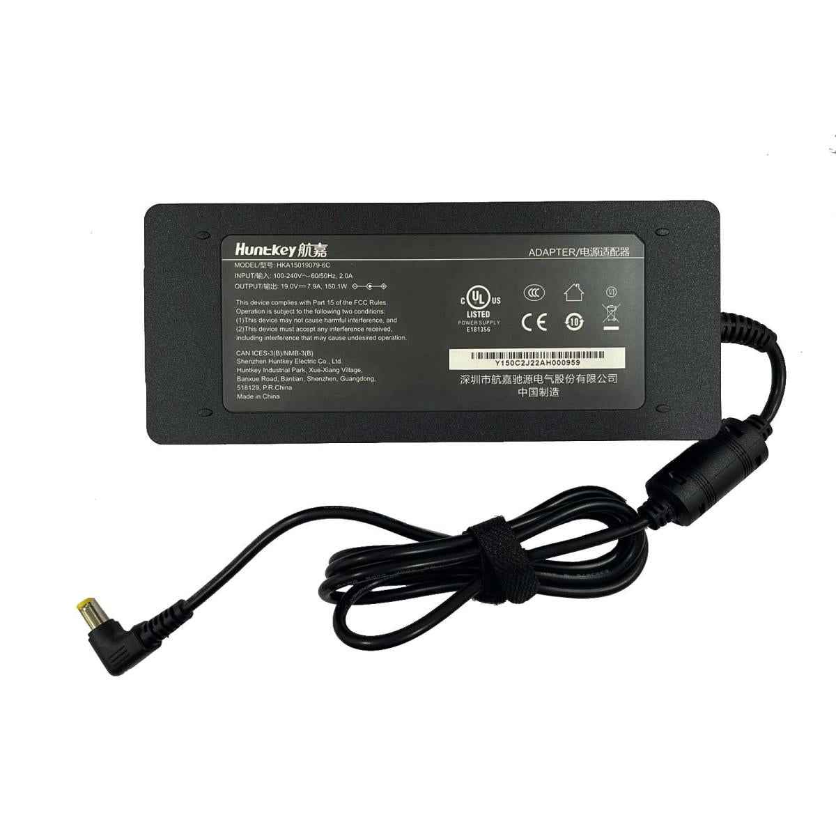 HuntKey 150W Laptop Charger 19V 7.9A
