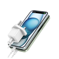 Huntkey G35 Pro 35W 2 Port Type-C PD Wall Charger MK plug -White