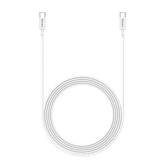 Huntkey HKCC301203 Fast Charging Type-C to Type-C Cable 1.2M 60W 3A -White