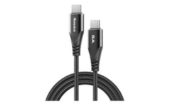 Huntkey HKCCC501501 100w 5a USB - C to USB - C 5a Fast Charging Data Cable 1.5 meter Blac