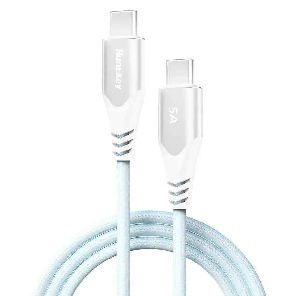 Huntkey HKCCC501502 100W 5A USB-C to USB-C Braided Cable 1.5M