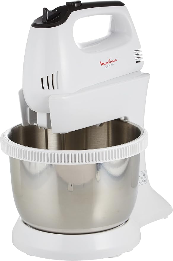 Moulinex HM3121B1 Hand Mixer 3.5 L Stainless Steel Bowl