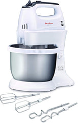 Moulinex HM3121B1 Hand Mixer 3.5 L Stainless Steel Bowl