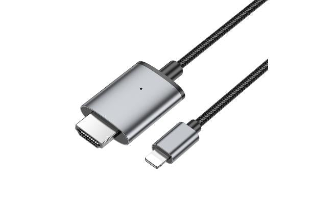 HOCO UA27 Video Cable for Lightning to HDTV, Supports 1080p 60Hz, 2 meter length