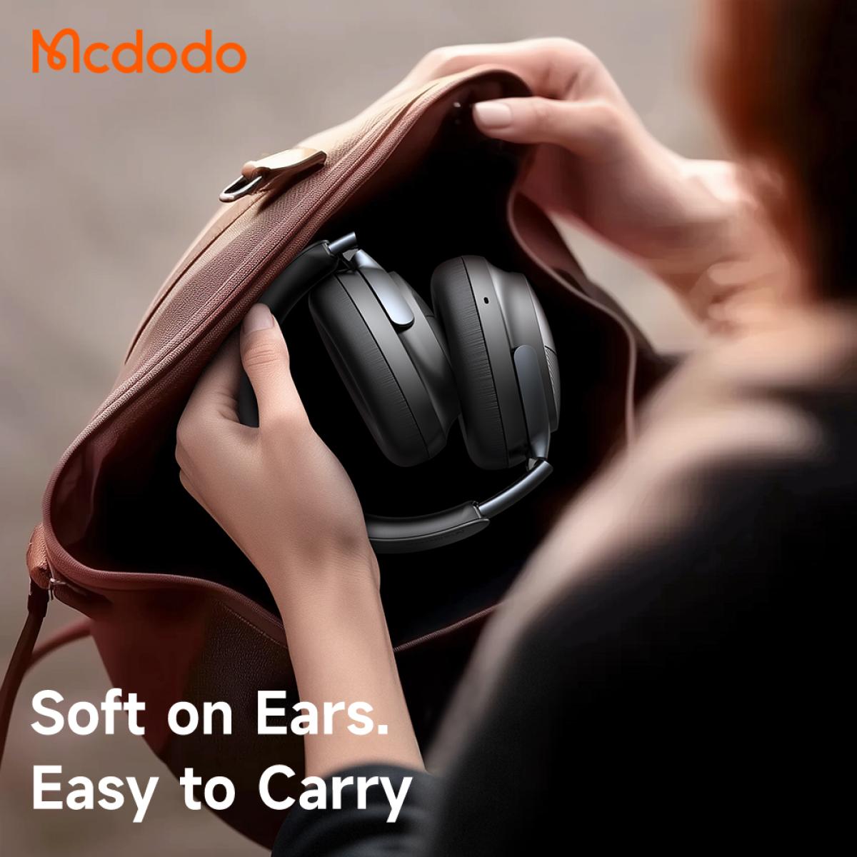 Mcdodo Hp 1420 Aive Noise Cancelling Headphones Long Music Foldable Design with headset