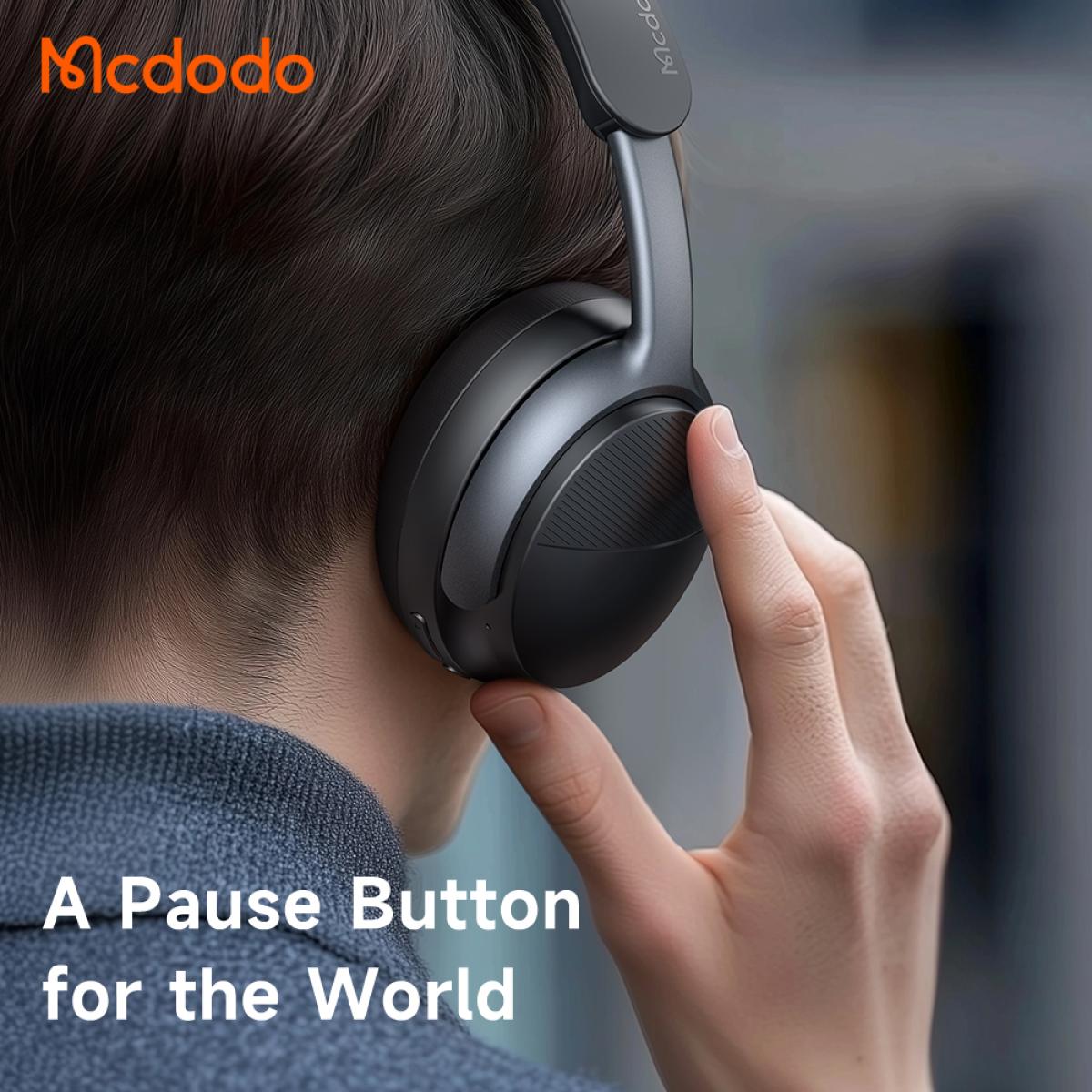 Mcdodo Hp 1420 Aive Noise Cancelling Headphones Long Music Foldable Design with headset