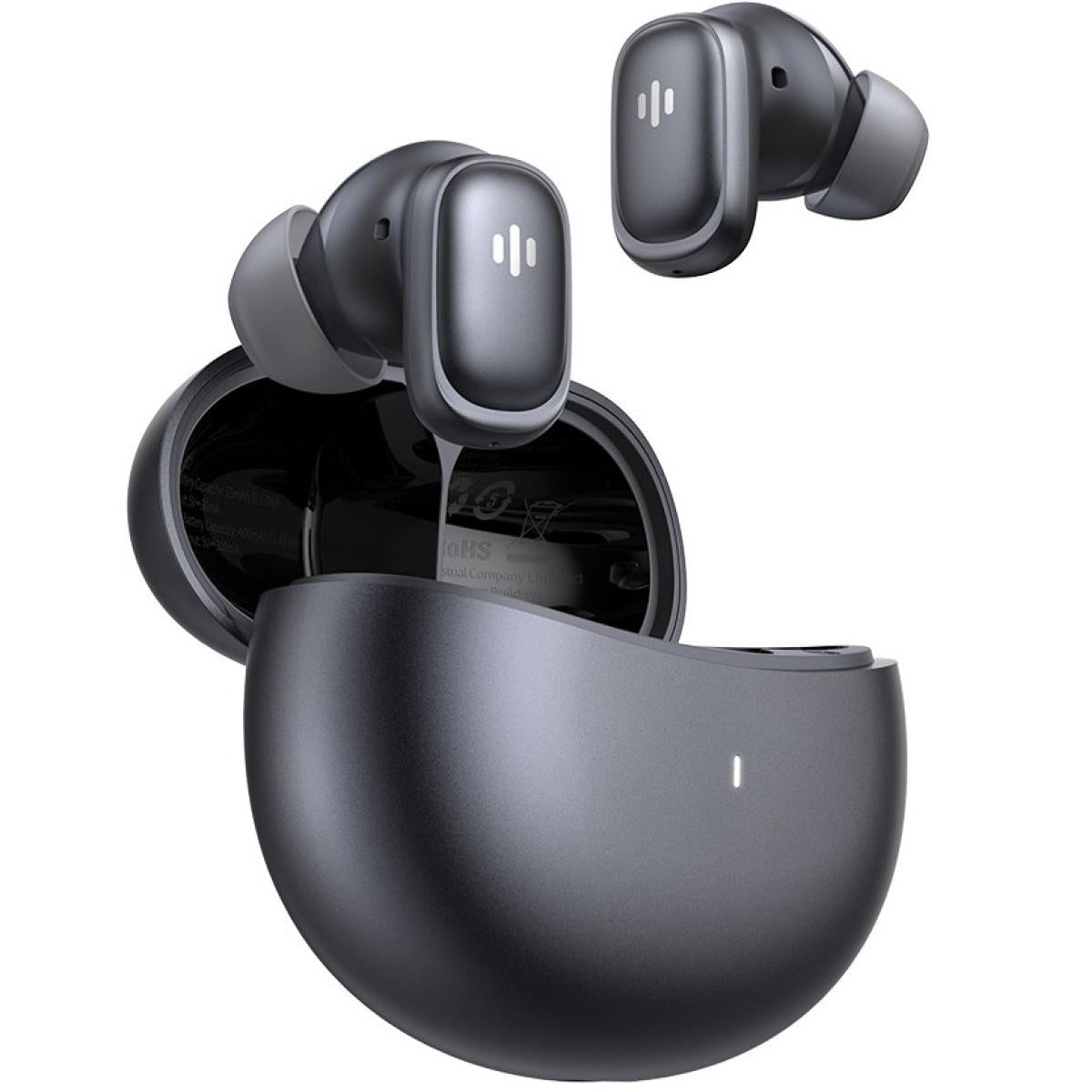 Mcdodo Hp 8220 Anc+enc Ai Translation Earbuds Real Time Multilingual Translator Hybrid Noise Cancelling For Business & Travel Up To 24 Hours Of Playtime With Charging Case Black