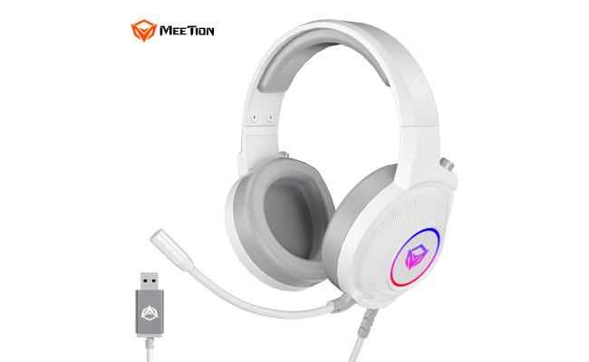 Meetion Hp012 Rgb 7.1 Virtual Surround Sound Gaming Headset Usb