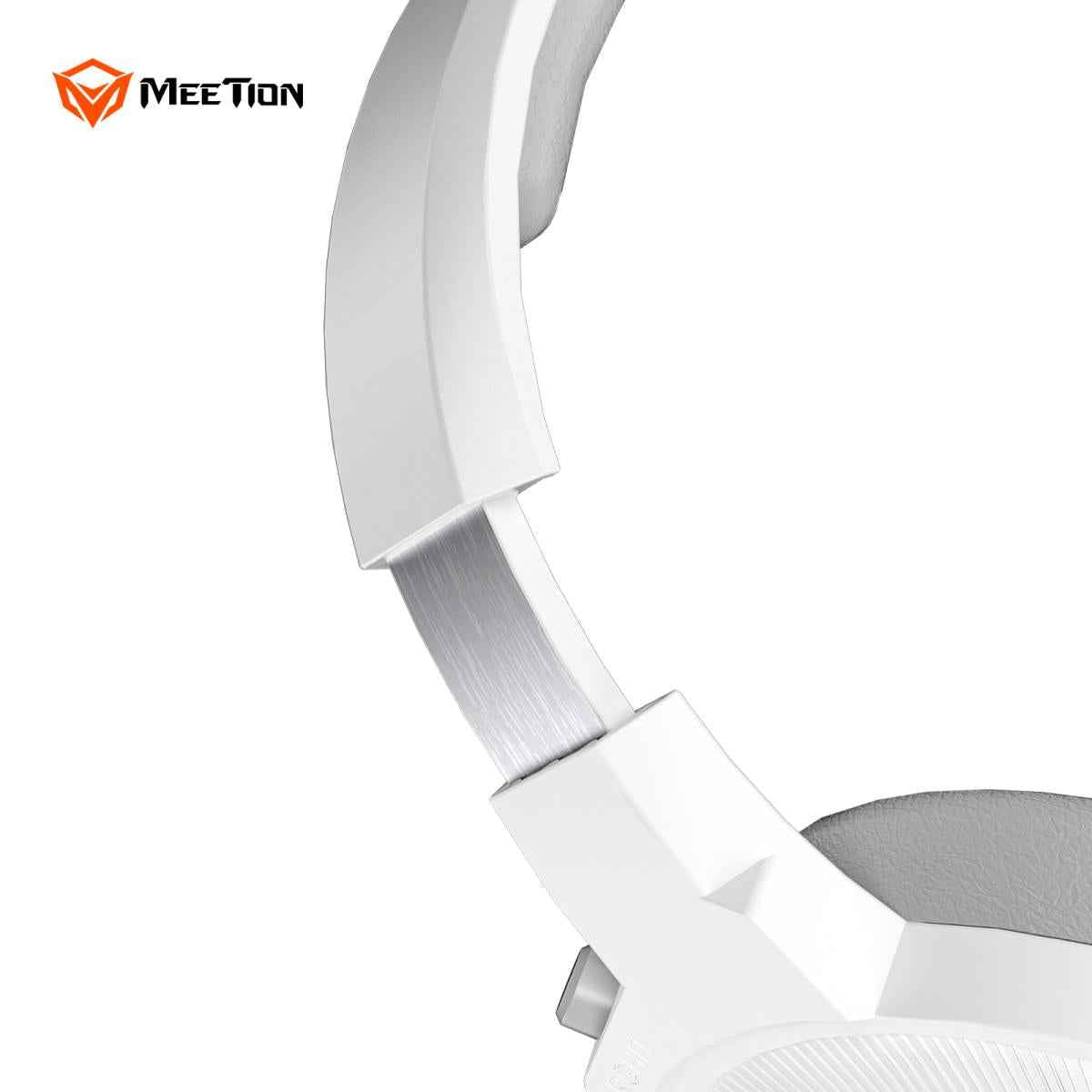 Meetion HP012 RGB 7.1 Virtual Surround Sound Gaming Headset USB -White