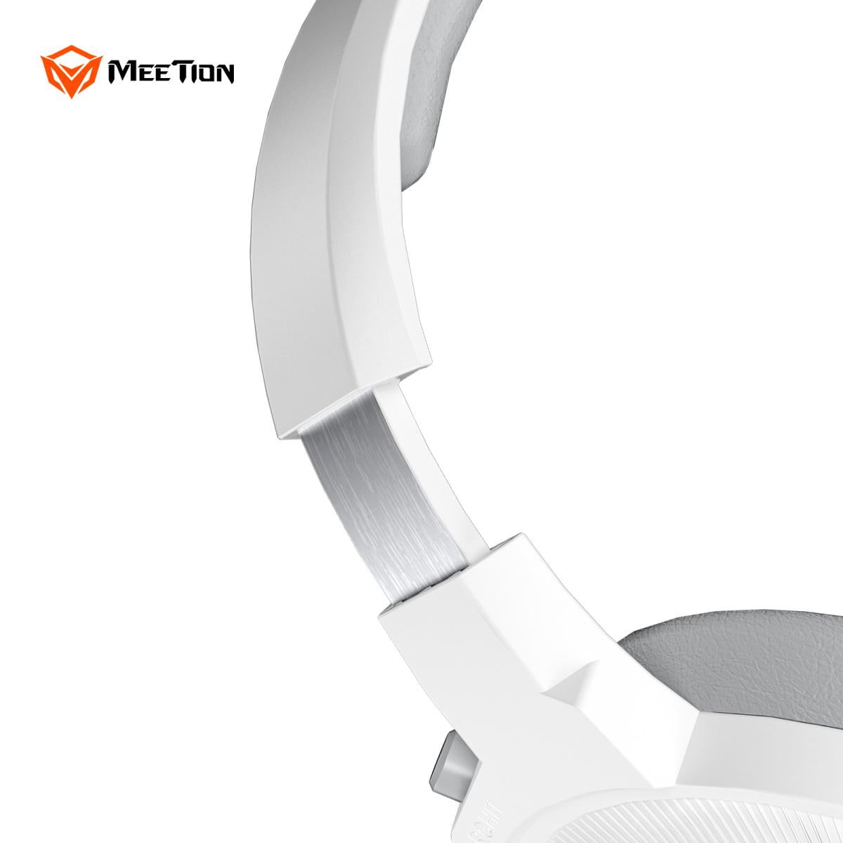 Meetion HP012 RGB 7.1 Virtual Surround Sound Gaming Headset USB -White