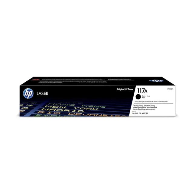 HP 117A Original Laserjet Toner Cartridge, Black