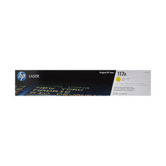 HP 117A Original Laserjet Toner Cartridge, Yellow