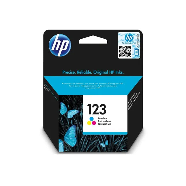 HP 123 Tri-Color Original Ink Cartridge