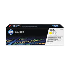 HP 128A Original LaserJet Toner Cartridge (CE320A) Yellow