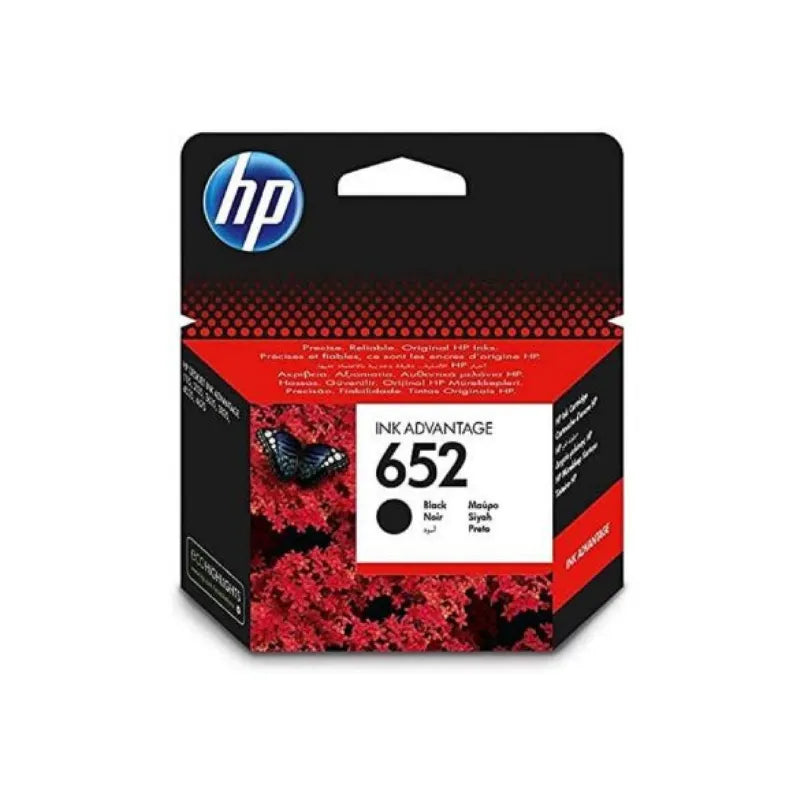 HP 652 Black Original Ink Advantage Cartridge