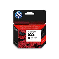 HP 652 Black Original Ink Advantage Cartridge