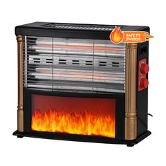 HQ1500B-MAXTOP Maxtop Electric Fireplace Heater 1500 Watt