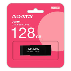 ADATA UC310 128GB USB Flash Drive - BLACK