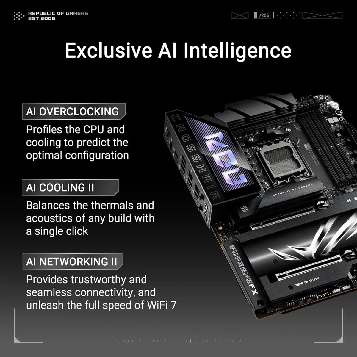 ASUS Wi - Fi motherboard for desktop computer builds