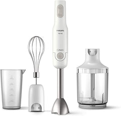 Philips 700W ProMix Blender with Metal Shaft, 0.5L, XL Chopper, White, HR2545.01