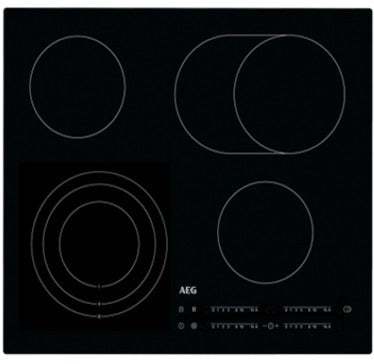 Aeg HRB64470CB 60CM 4 Zone Ceramic Cooktop