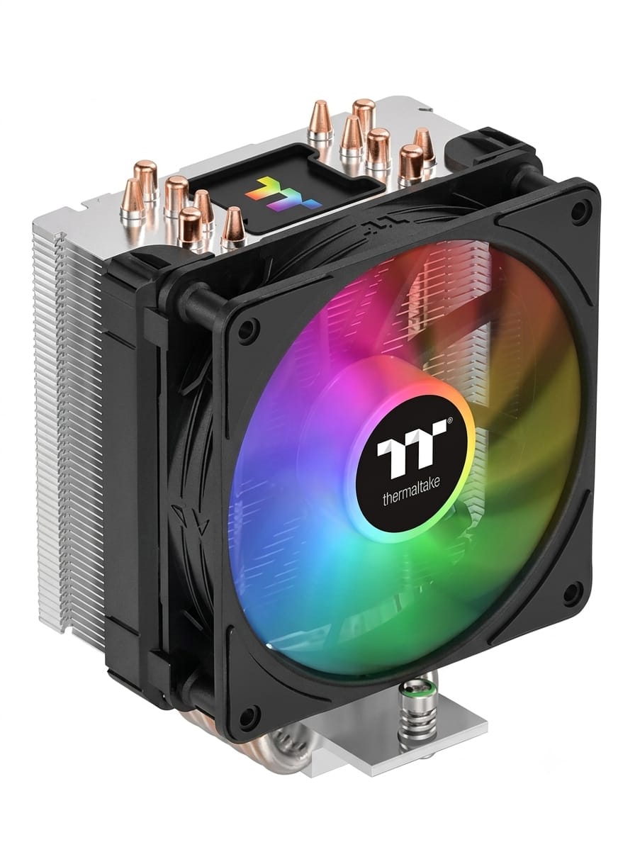 THERMALTAKE 600P 5V-ARGB CPU AIR COOLING - BLACK