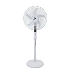 Home Electric Stand Fan, Super Strong, 20Inch, 75Watts, White - HSF-2025