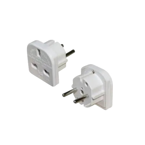 Adapter European 7.5 Amp, White - 502038