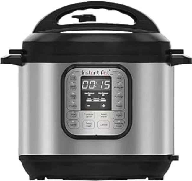 Instant Electric Pressure Cooke Pot Duo, 5.7Lit, 1000Watts, Stainless Steel - 112-0027-01